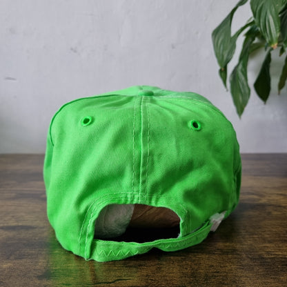 Vintage American Trucker Hat Snapback cap one size green zenith satellite