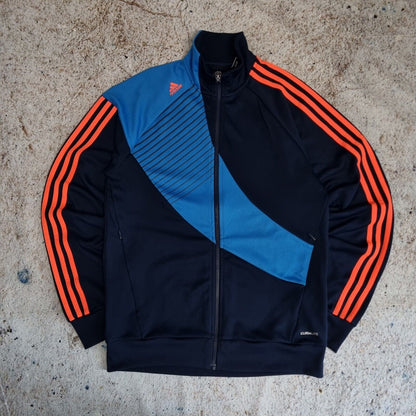 Vintage Adidas Predator Full Zip Jacket Mens M Blue Red