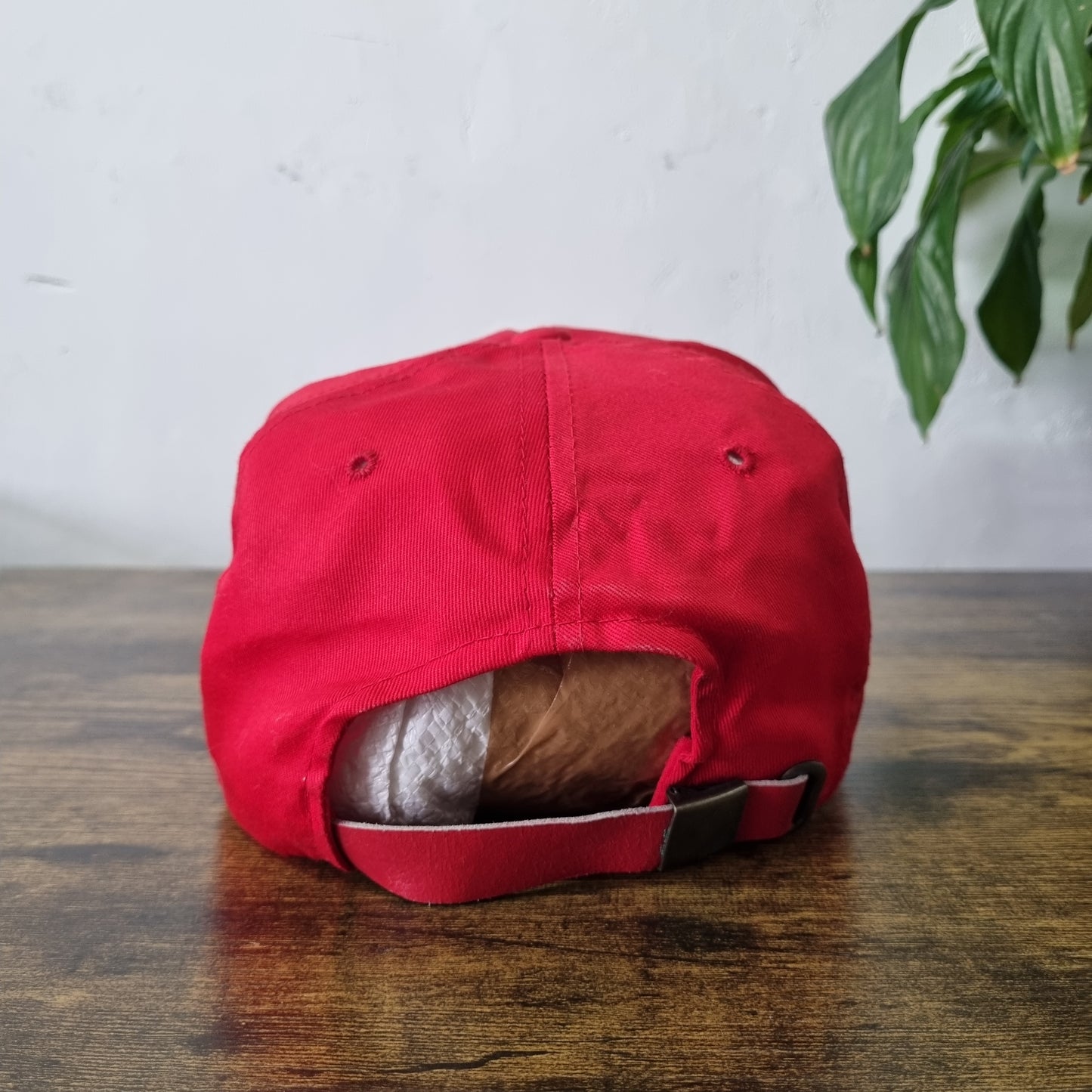 Vintage American Trucker Hat Snapback cap one size red Turbo diesel Register