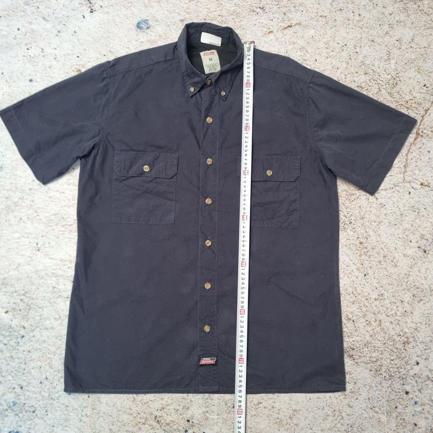 Dickies SHIRT WORK WEAR OUTDOORS UTILITY SHORT SLEEVE - Blue - Size M