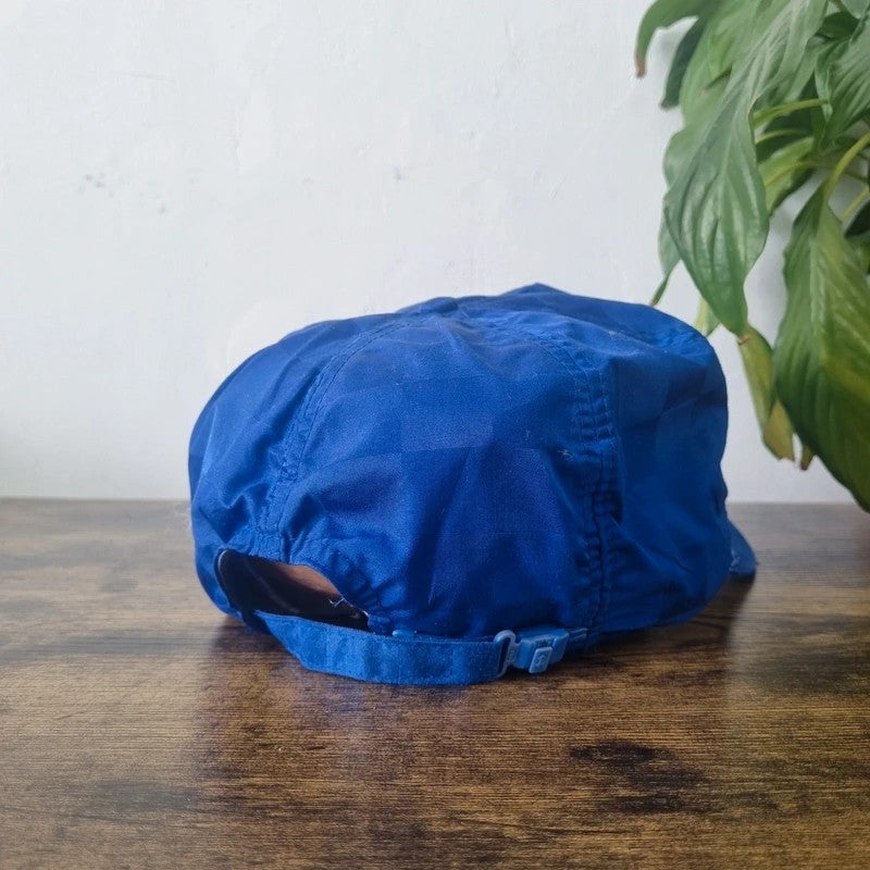 Vintage American Trucker Hat Snapback cap one size adjustable blue Country lane wyoming