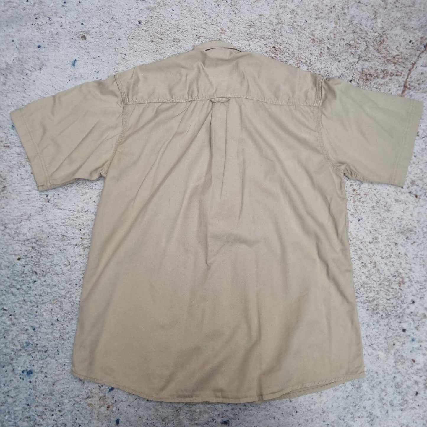 Woolrich OXFORD SHIRT WORK WEAR MENS SOLID - Brown - Size L