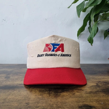Vintage American Baseball Hat Snapback cap one size adjustable dairy farmers of america