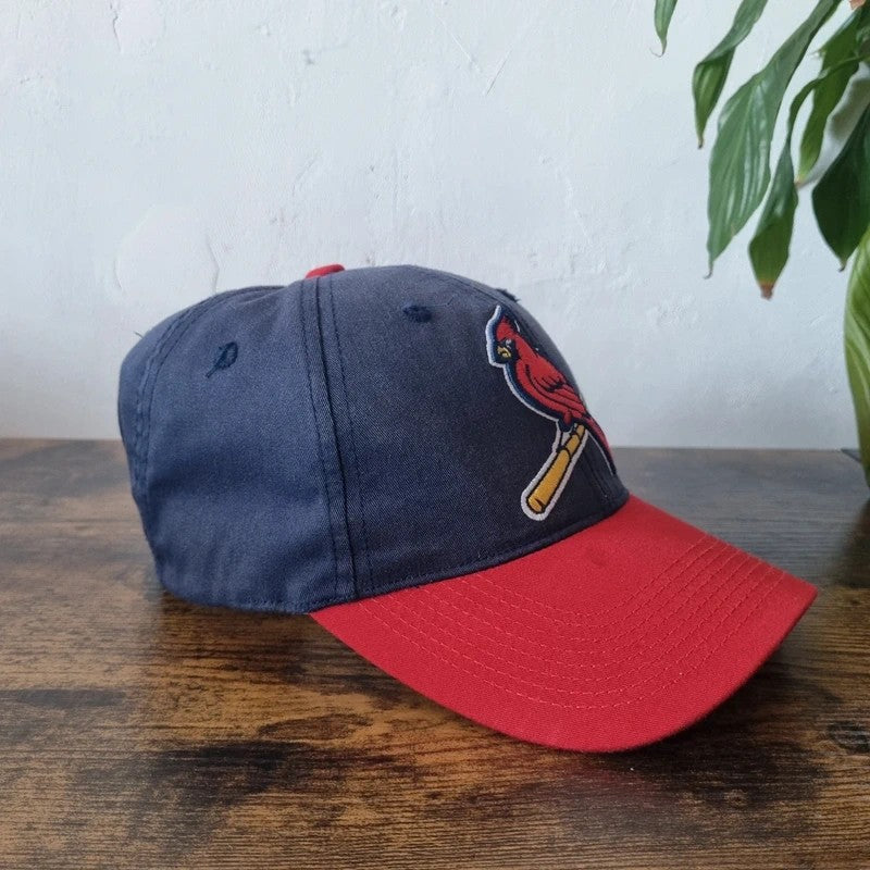 Vintage American Baseball Hat Snapback cap one size St. Louis Cardinals mlb navy red