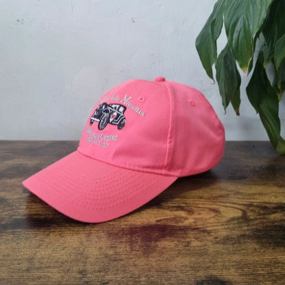 Vintage American Baseball Hat Snapback cap one size adjustable pink Martin auto museum festival