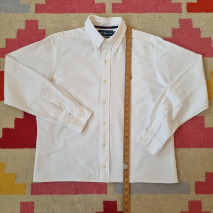 CUSTOM ORDER - RALPH LAUREN SHIRT SIZE MEDIUM WHITE
