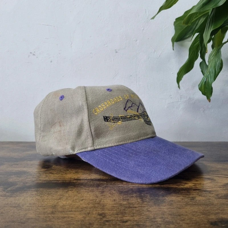 Vintage American Baseball Hat Snapback cap one size Crossroads of America Scout Band