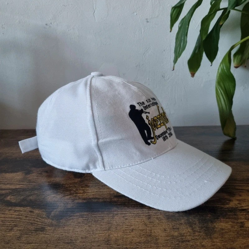 Vintage American Baseball Hat Snapback cap one size adjustable white san Pedro Jazz fest