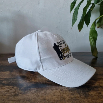 Vintage American Baseball Hat Snapback cap one size adjustable white san Pedro Jazz fest