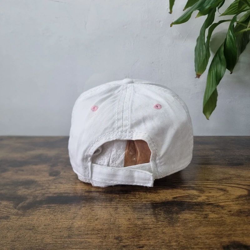 Vintage Chevrolet baseball Hat Snapback cap one size adjustable white pink women y2k