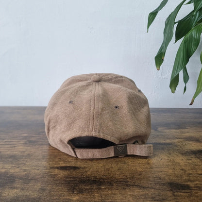 Vintage American baseball Hat Snapback cap one size adjustable brown hood to coast