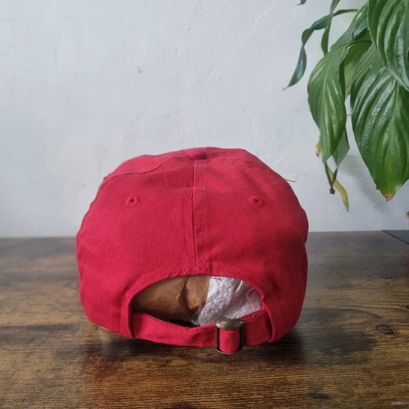 Vintage Budweiser baseball Hat Snapback cap one size adjustable red