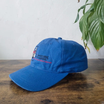 Vintage American baseball Hat Snapback cap one size blue Go Anywhere with GMAC