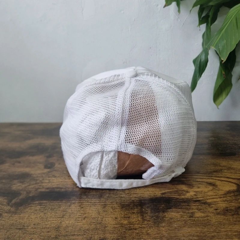 Vintage American Trucker Hat Snapback cap one size adjustable white CF Consolidated Freightways
