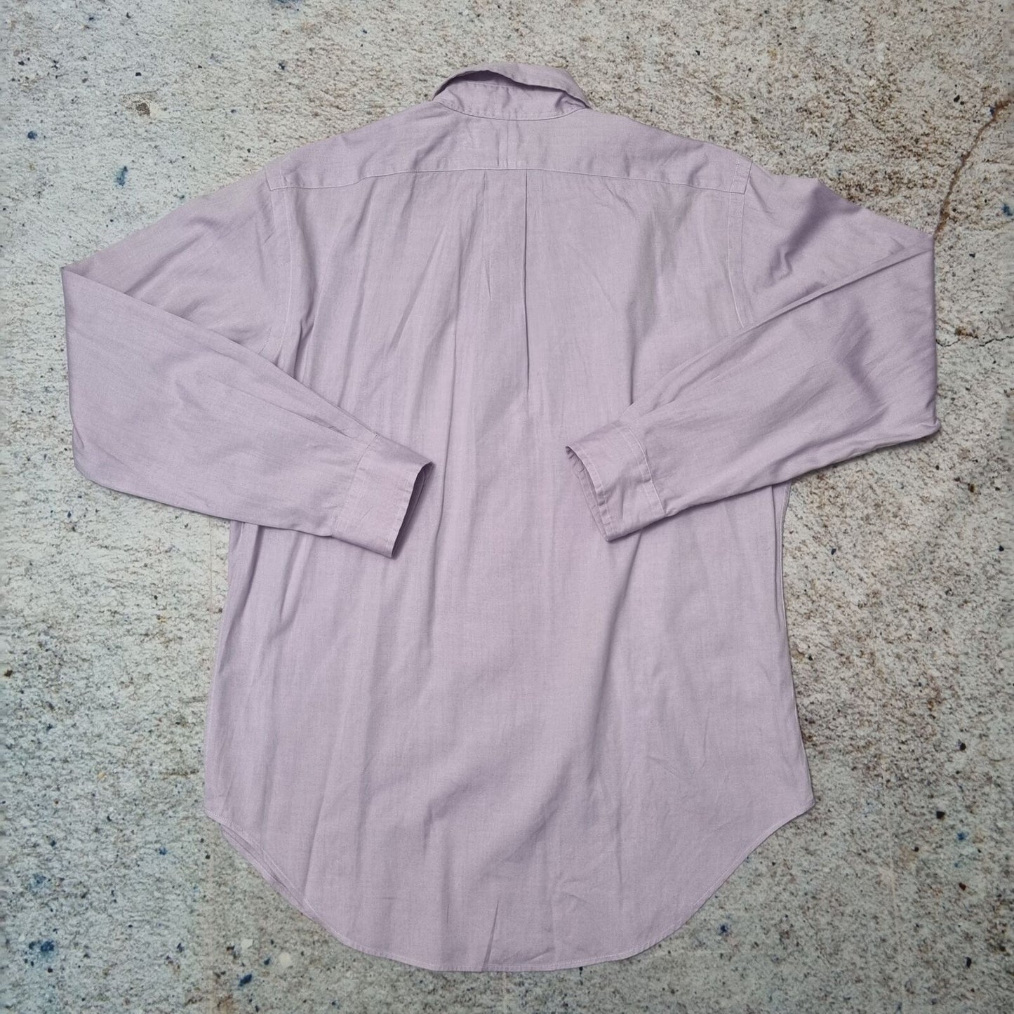 Ralph Lauren OXFORD SHIRT CLASSIC FIT LONG SLEEVE PONY RL - Purple - Size 15 M