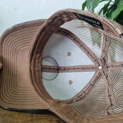 Vintage American Baseball Hat Snapback cap one size adjustable realtree camo khaki brown
