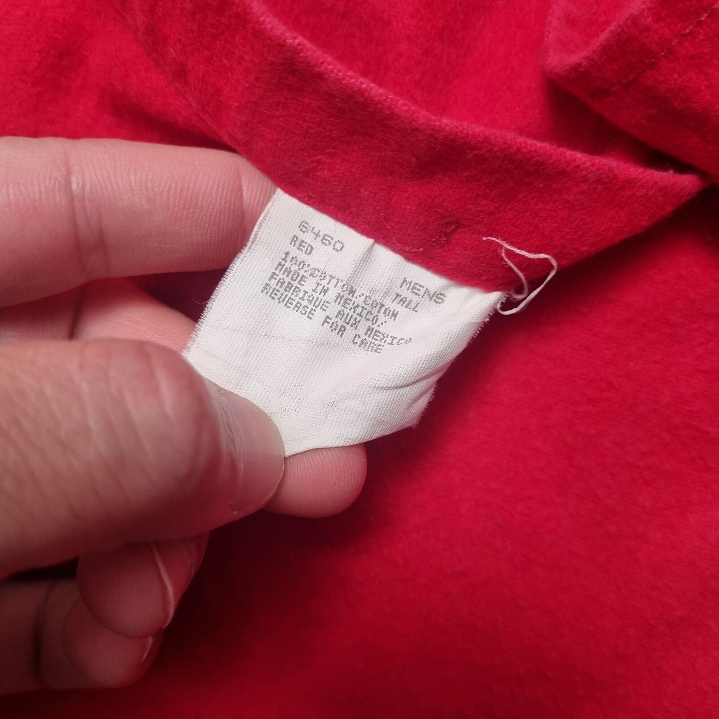 Woolrich FLANNEL SHIRT WOOLRICH VINTAGE WESTERN TALL FIT - Red - Size XXL