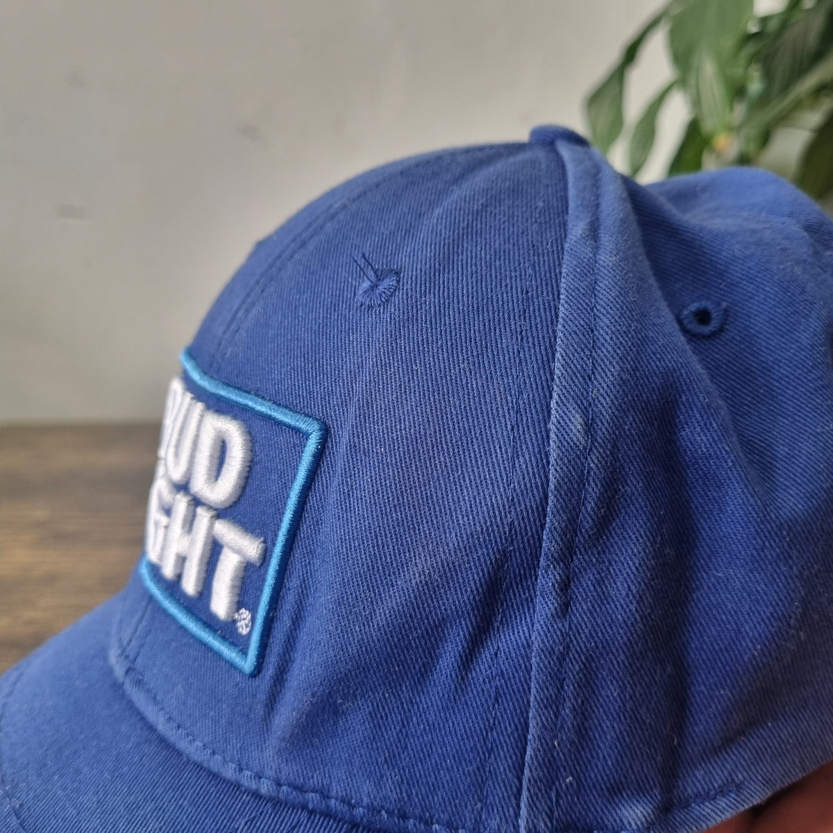 Vintage Bud Light Baseball Hat Snapback cap one size adjustable blue