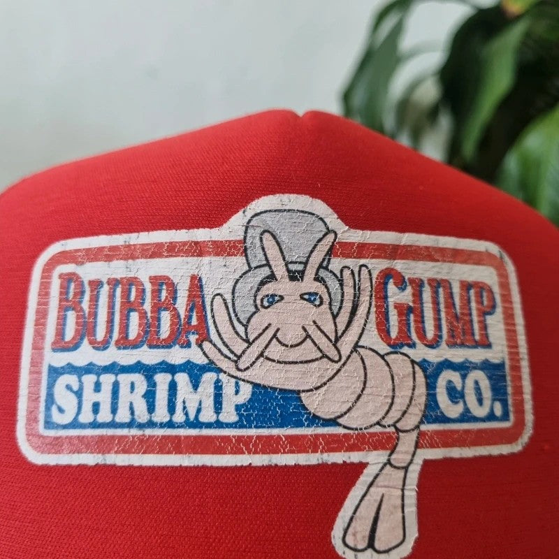 Vintage American Trucker Hat Snapback cap one size adjustable bubba gump