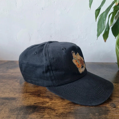 Vintage American Baseball Hat Snapback cap one size adjustable Flintstones black