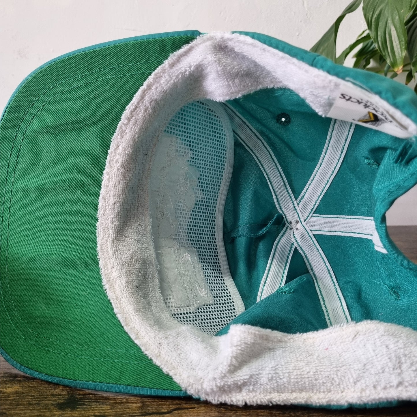 Vintage American Trucker Hat Snapback cap one size green silvey company