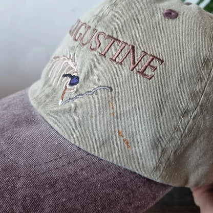 Vintage American Baseball Hat Snapback cap one size adjustable fish st. Augustine