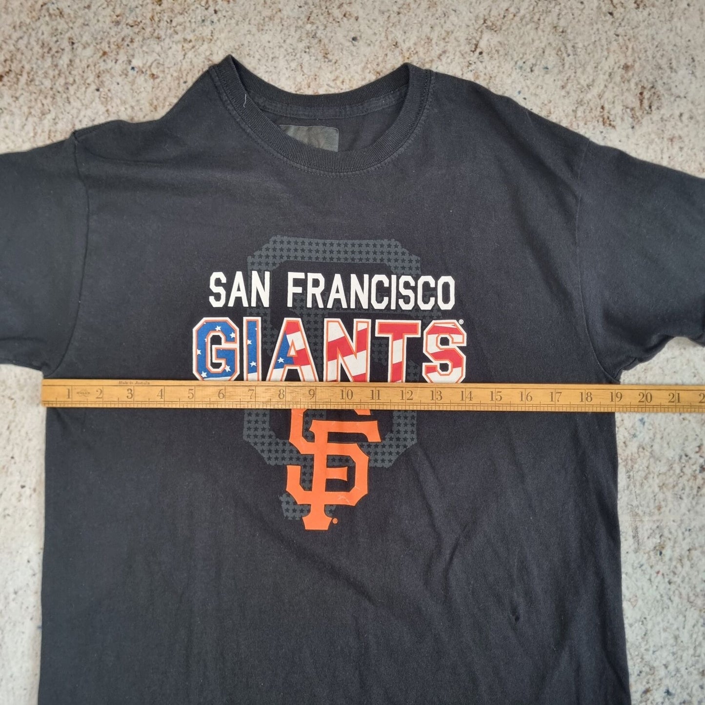 MLB T-SHIRT SAN FRAN GIANTS MLB BASEBALL TOP TEE - Black - Size M