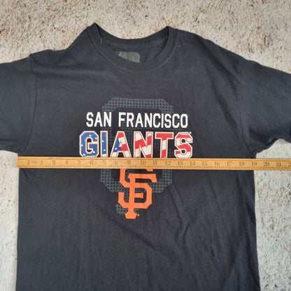 MLB T-SHIRT SAN FRAN GIANTS MLB BASEBALL TOP TEE - Black - Size M