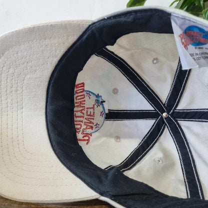 Vintage American Baseball Hat Snapback cap one size planet Hollywood lake taho