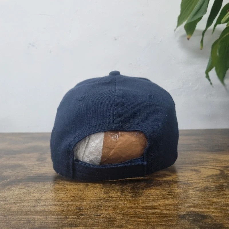 Vintage American Baseball Hat Snapback cap one size adjustable navy grey alaska eagle