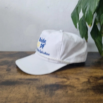 Vintage American Trucker Hat Snapback cap one size adjustable white kocide agriculture
