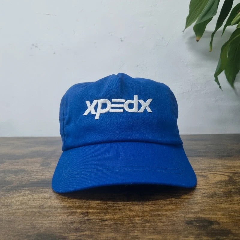 Vintage American Baseball Hat Snapback cap one size adjustable blue xpedx