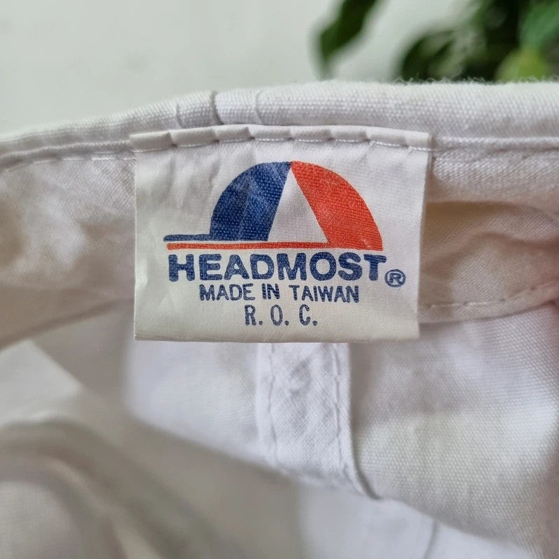 Vintage American Trucker Hat Snapback cap one size adjustable white Chevrolet turner dealer
