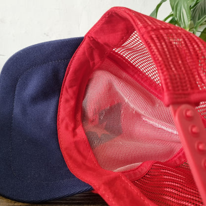 Vintage American Trucker Hat Snapback cap one size adjustable red Pace america