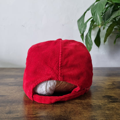 Vintage American Trucker Hat Snapback cap one size red Gemini Inc