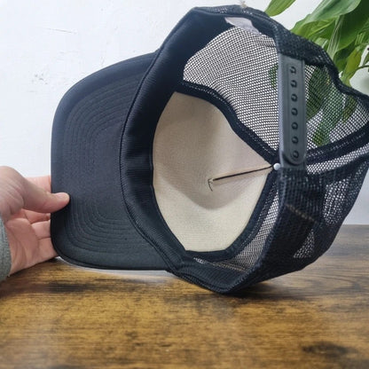 Vintage American Trucker Hat Snapback cap one size adjustable black beer drinkers