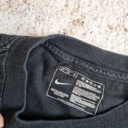 nike JUST DO IT  T SHIRT GRAPHIC Y2K RETRO - Black - Size XL