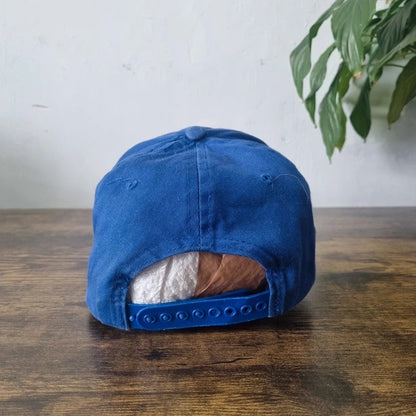 Vintage American Baseball Hat Snapback cap one size adjustable Bud Light blue