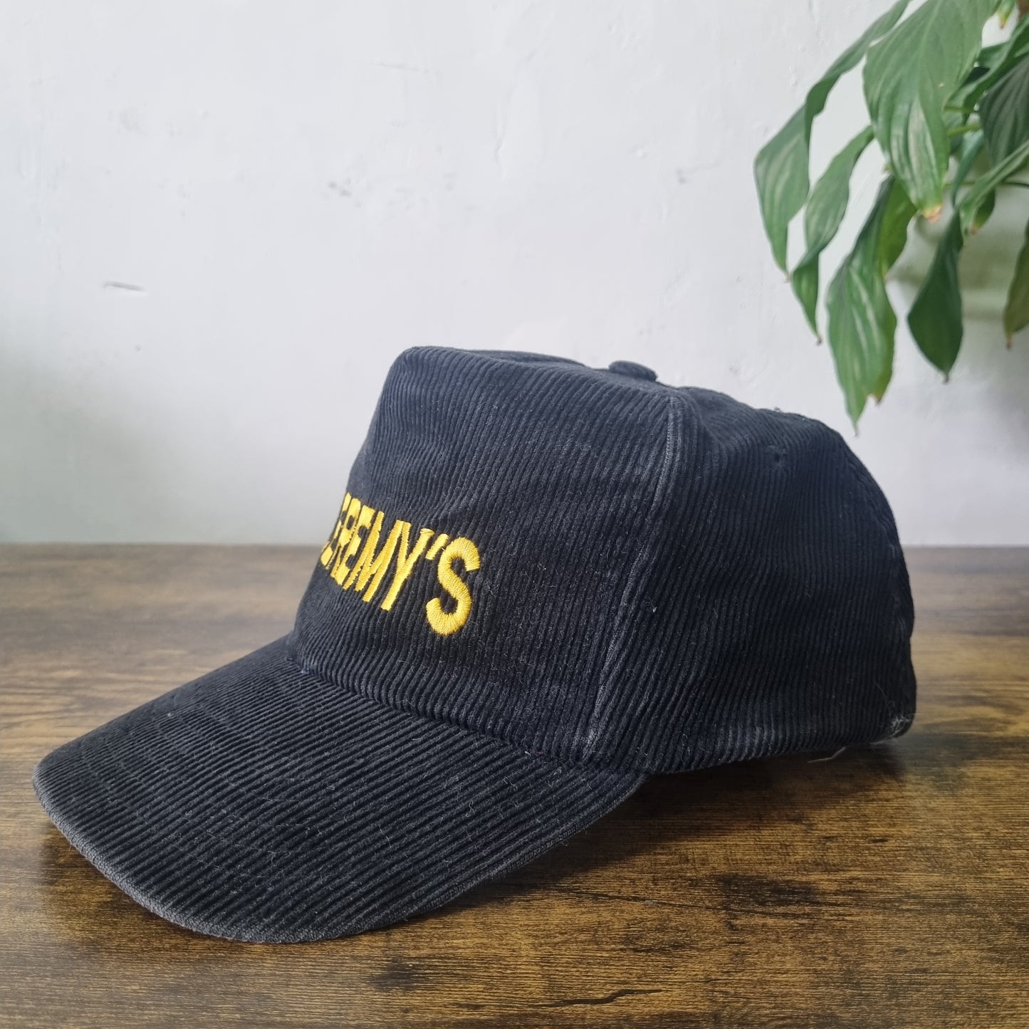 Vintage American Trucker Hat Snapback cap one size adjustable black Jeremy's