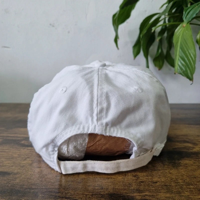 Vintage American Trucker Hat Snapback cap one size adjustable white Chevrolet turner dealer