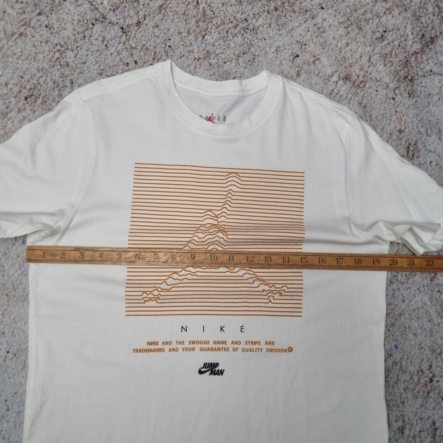 Nike Air jordan t shirt Size M White Graphic Top Jumpman