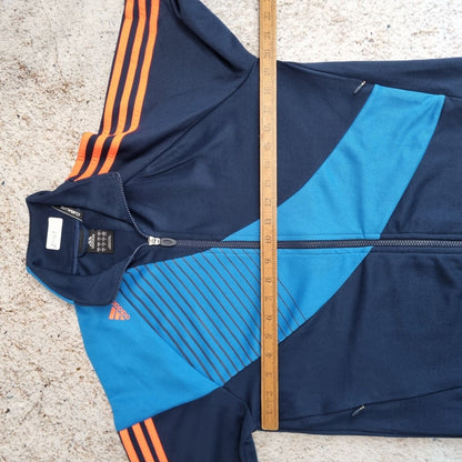 Vintage Adidas Predator Full Zip Jacket Mens M Blue Red