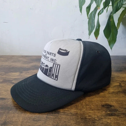 Vintage American Trucker Hat Snapback cap one size adjustable truck parts