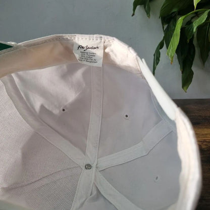 Vintage American Trucker Hat Snapback cap one size adjustable white Bride hen stag do