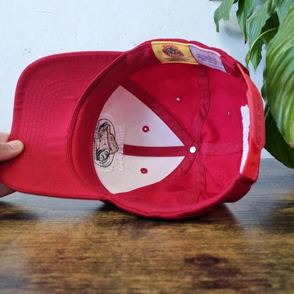 Vintage American Baseball Hat Snapback cap one size red good guys member car