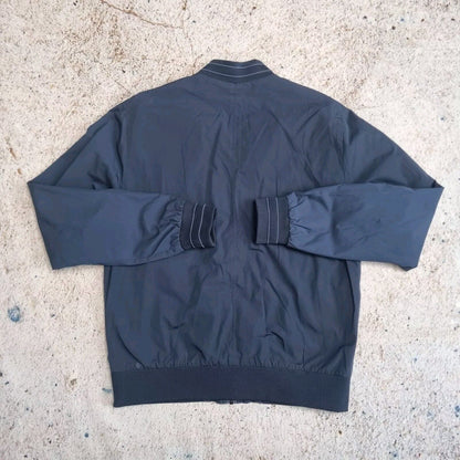 Fred Perry Bomber Jacket - M- Navy Blue