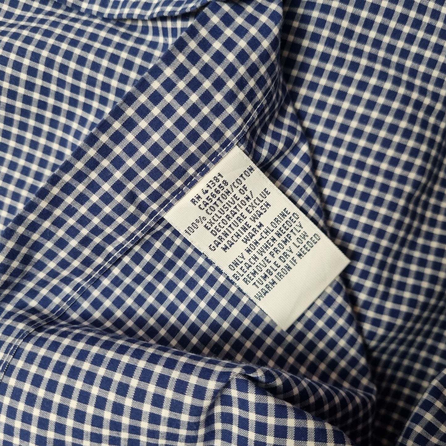Ralph Lauren OXFORD SHIRT CHECK GINGHAM - Blue - Size L