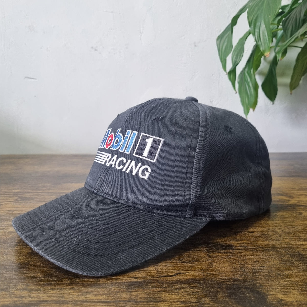 Vintage American Baseball Hat Snapback cap one size adjustable black Mobile 1 oi