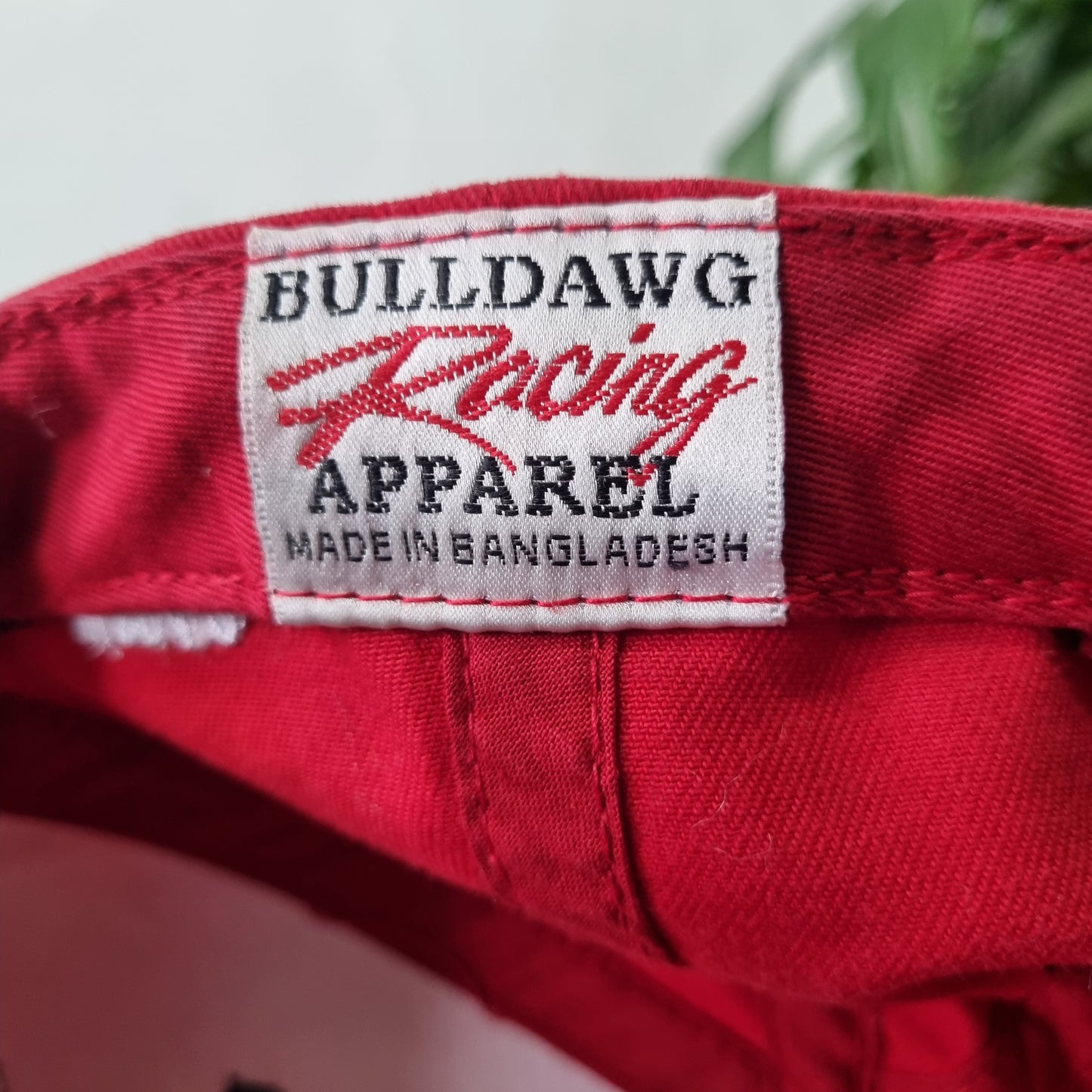 Vintage American Baseball Hat Snapback cap one size red winston cup nascar