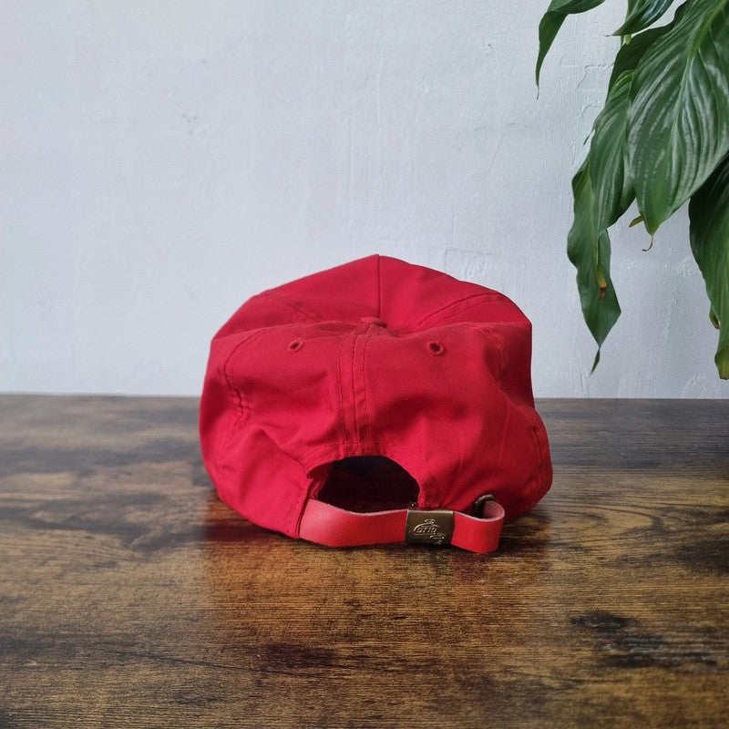 Vintage American Trucker Hat snapback mesh one size adjustable red white ivomec